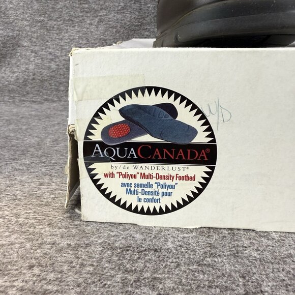 ✅Womens 7.5M Wanderlust Sudbury Chukka Boots Waterproof Brown Aqua Canada Insole - Picture 3 of 13